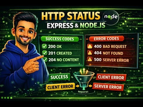 HTTP Status Codes in Express.js | Node.js Backend Tutorial
