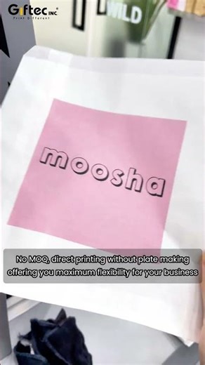 Full-color digital auto printer - single pass packaging printer direct printing paper bag pouch