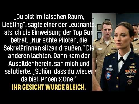 „Nur echte Piloten!“, spotteten sie bei der Einweisung. Daraufhin salutierte der Ausbilder: „Ma’am..