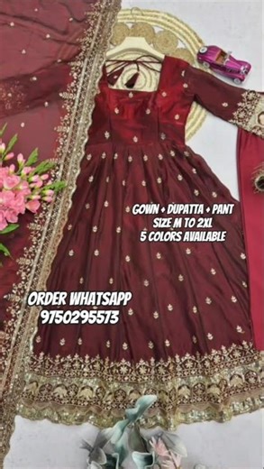 New anarkali set #trending #newdress #kurtis #onlineshopping #partywear #outfits #shorts #anarkali