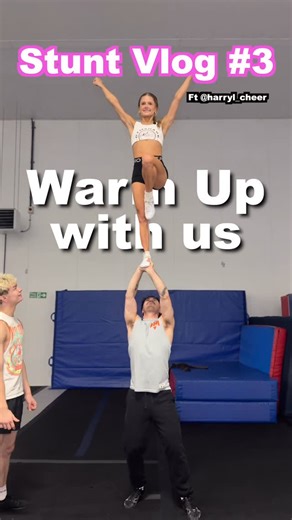 Ellie Louise | yay stunt vlogs 🤪🤸🏼‍♀️🤸🏼‍♀️ @harryl_cheer #cheerleading #cheerstunts #cheervlog | Instagram