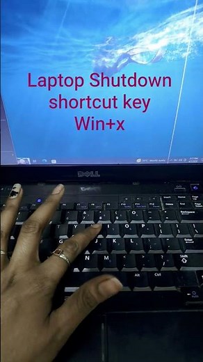 laptop Shutdown shortcut key
