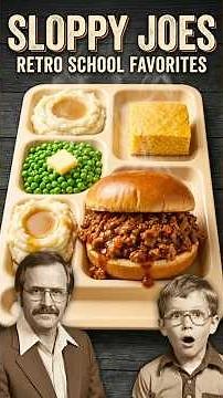 School Sloppy Joes From The 80s
