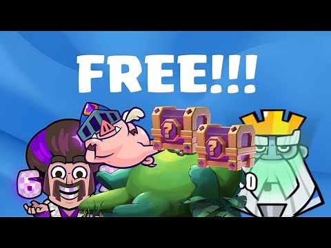 How to claim 5 *FREE* rewards in Clash Royale!