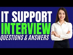 IT Support Interview Questions and Answers for 2025