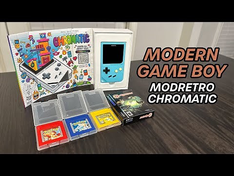 ModRetro Chromatic Game Boy Honest Review | Analogue Pocket Comparison | FPGA Retro Handheld Console