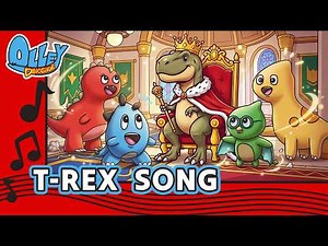 TYRANNOSAURUS REX SONG - Music Video | Olley Dinosaur | Learn Sing Explore | Educational Kids Songs