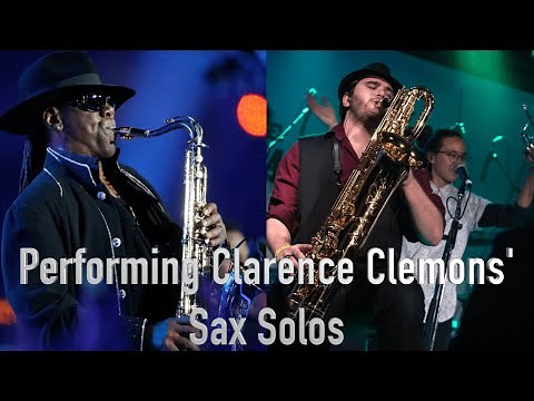 Performing Clarence Clemons' Sax Solos (Compilation)