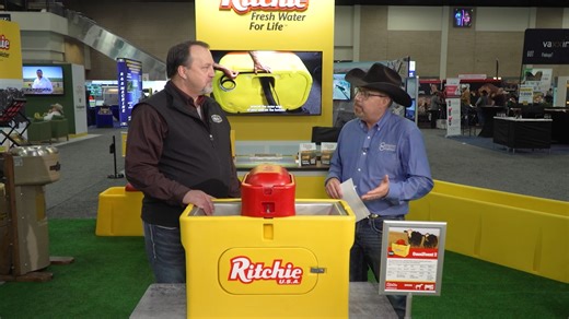 If you're looking for a waterer that will stand up to everything weather and your cattle can throw at it, check out the technology offered by Ritchie. We'll have details on this, along with other great products that can help your cattle business. Watch NCBA's Cattlemen to Cattlemen on RFD-TV this Saturday at 9:00 am eastern time. Or check out valuable insights and information anytime on the Cattlemen to Cattlemen YouTube Channel! #ritchiewaterers #CattleCon #CattlementoCattlemen | NCBA's Cattlem