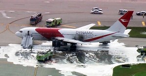 Plane catches fire at Fort Lauderdale airport