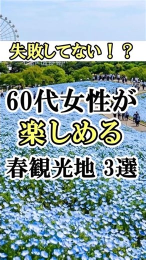 【60代の賢い春旅】まだ人混みで疲弊してるの？体力が1ミリも削られない「奇跡の穴場」5選！#60代女性 #シニア旅行 #観光地 #shorts #一人旅 #シニアライフ60代 #60歳代 #春旅行