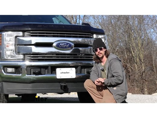 Draw-Tite Front Mount Trailer Hitch DIY Install - 2019 Ford F-350 Super Duty
