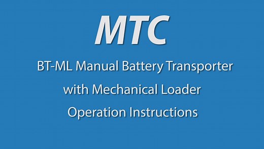 MTC Training Videos for use of our Manufactured Equipment