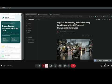 GigZo :- AI-Powered Insurance for Gig Delivery Workers | Dive Into Infinity | DEVTrails 2026