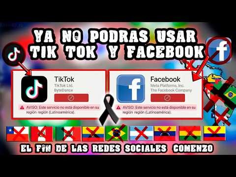 In this Latin American country, TikTok and Facebook will no longer be usable 🥳