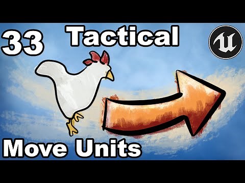 Tactical Combat 33 - Move units on the grid - Unreal Engine Tutorial Turn Based