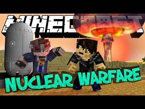 Minecraft Mod Showcase : NUCLEAR WARFARE (Rival Rebels) | Stealth Bomber, Plasma, Lasers & Rockets