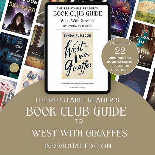 West With Giraffes Book Club Guide - Individual Edition (PDF) - Etsy