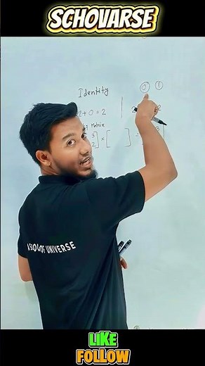 💡 Identity Matrix