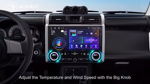 Amazon.com: Car Stereo Radio for Toyota FJ Cruiser 2007-2021 Android 13 Radio 15" Touch Screen 6+128G Radio Wireless CarPlay Android Auto Support GPS Navigation Mirror Link Bluetooth WiFi DSP SWC FM AM Dash Kit : Electronics