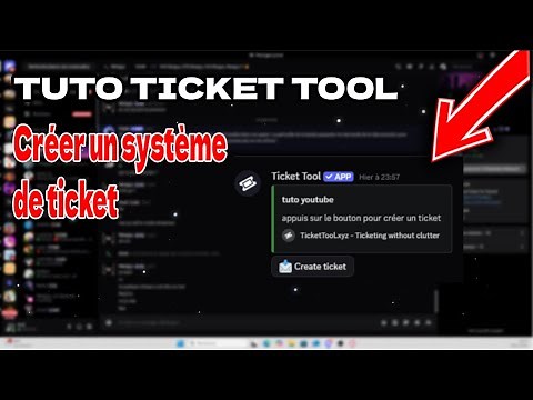 [TUTO] Comment Faire Un Système De Ticket sur Ticket Tool (Ultra Facilement)