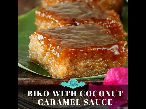 Easy Biko Recipe | Filipino Sticky Rice Cake with Latik