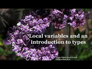 1.05 Local variables