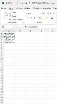 CÓMO CAMBIAR EL FORMATO DE FECHA DE FORMA AUTOMÁTICA FÁCIL Y RÁPIDO #exceltips #exceltutorial