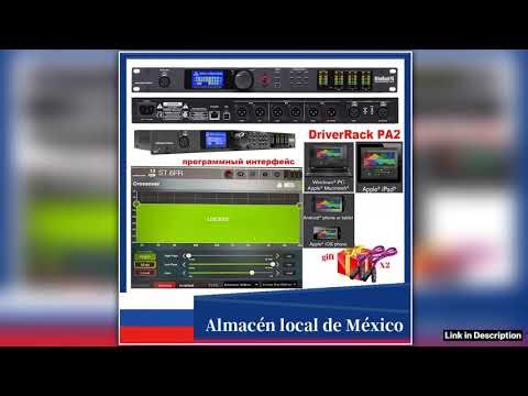 Loudspeaker Management System 2 In 6 Out DriveRack PA2 DSP Digital Processor Professional Sound