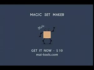 Create sets in one click with Magic Set Maker