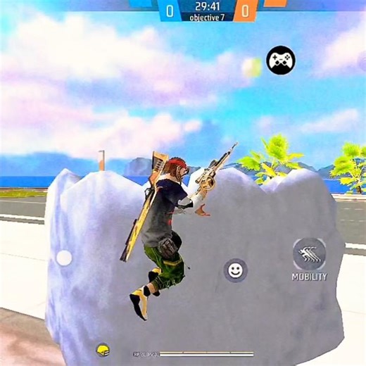 #freefire Abhishek YT custom 1vs1 Headshot craft land map