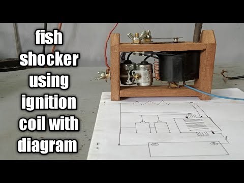 Fish shocker using ignition coil with diagram ‪@larrytechph‬