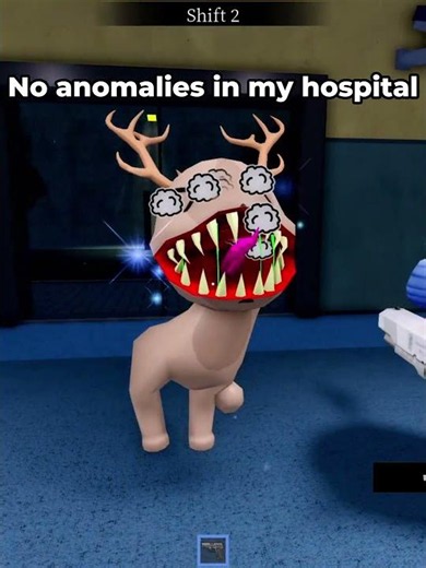 NO anomalies in MY Hospital 😂 #roblox #robloxshorts #animalhospital
