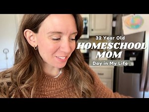 Day in the Life of a Homeschool Mom | Cozy Routine, Family Moments & Everyday Joy