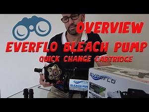 EverFlo Bleach Pump | Quick Change Cartridge | SoftWashing