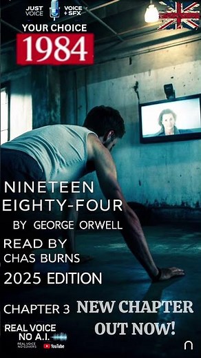 1984.3 Nineteen Eighty-Four - George Orwell Unabridged Audiobook | British Voice | NO A.I | SFX