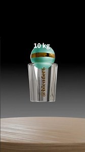 0.1KG VS 20KG The simulation effect of passing through a capricious rubber pipe
