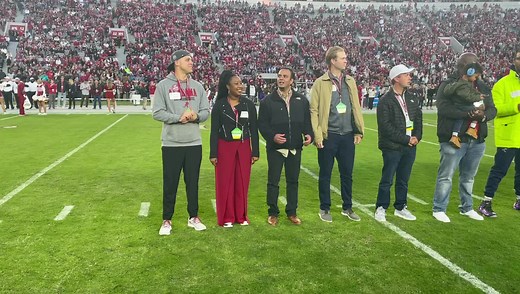 Happy to see our 2011 National Championship Team back in BDS! | University of Alabama Athletics