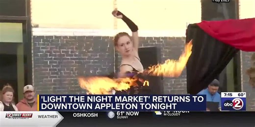 ‘Light the Night’ Market returns to downtown Appleton