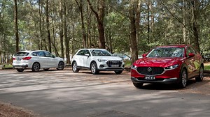 Mazda CX-30 vs Audi Q3 vs BMW X1: SUV comparison