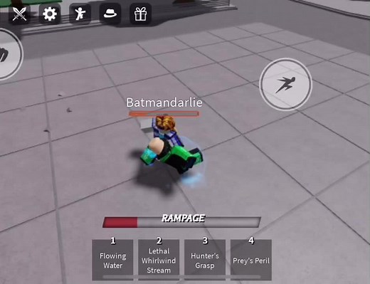 Exploring Random Dashing Combos in The Strongest Battleground Roblox Gameplay