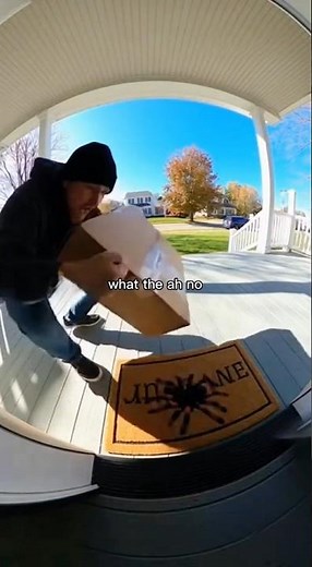 Porch Pirate vs. Spider Trap & Glitter Bomb!