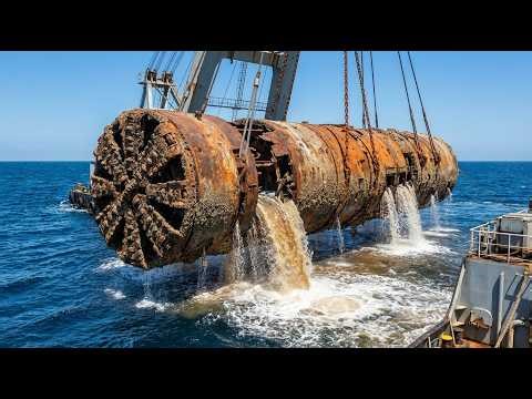 Salvaging Bertha: How the World’s Largest Tunnel Boring Machine Was Recovered from the Ocean Floor