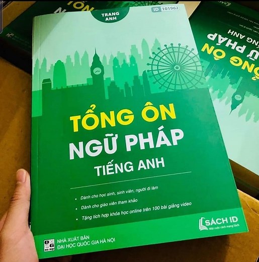 Sách Tổng Ôn Ngữ Pháp Tiếng Anh Cô Trang Anh PDF | JES.EDU.VN