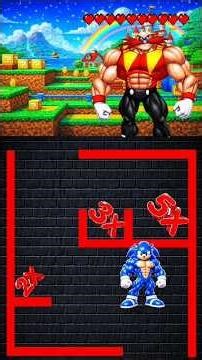 Sprunki Maze Battle | Sonic vs Dr. Robotnik #animation