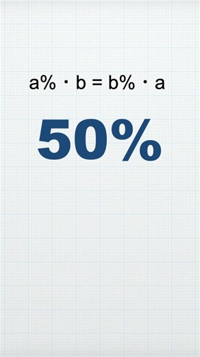 Math Trick For Percentages %