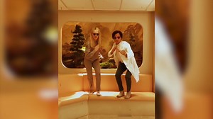 Emma Stone wears red hot swimsuit while relaxing with Justin Theroux