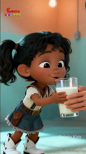 பசுவும் குட்டி கன்றும் பாடல் - Cow and Little Calf Song | Nursery Rhymes for Kids | Kids | Shorts