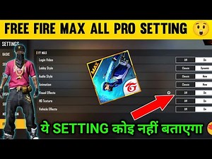 FREE FIRE MAX PRO SETTING 😲 FREE FIRE MAX SETTING 2GB,3GB,4GB,6GB,8GB