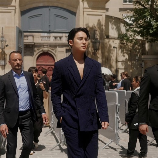MINGYU at the Dior Fall Winter 2026-2027 Haute Couture Show.#DiorCouture